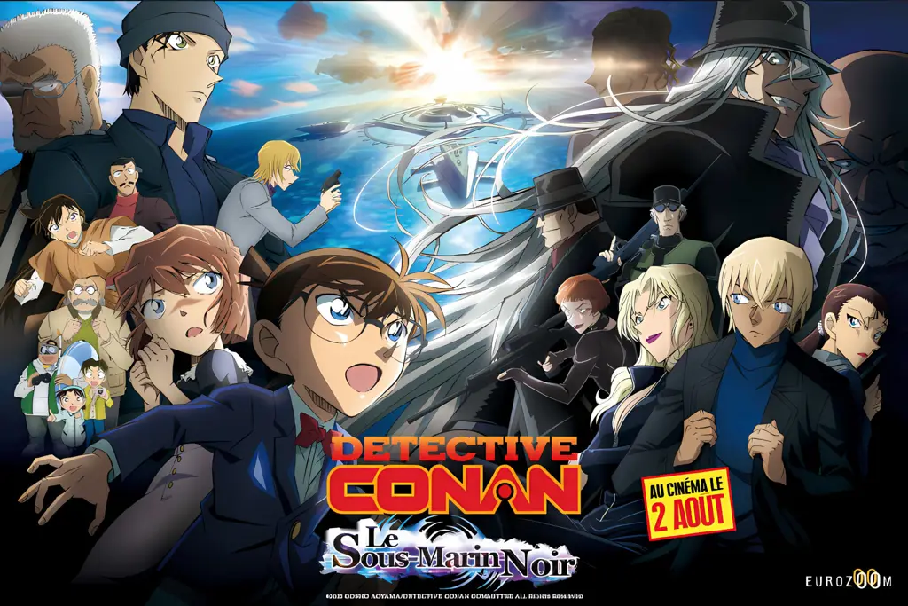 Berbagai poster film Detective Conan Poster film Detective Conan