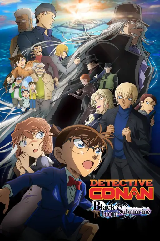 Berbagai poster film Detective Conan Poster film Detective Conan