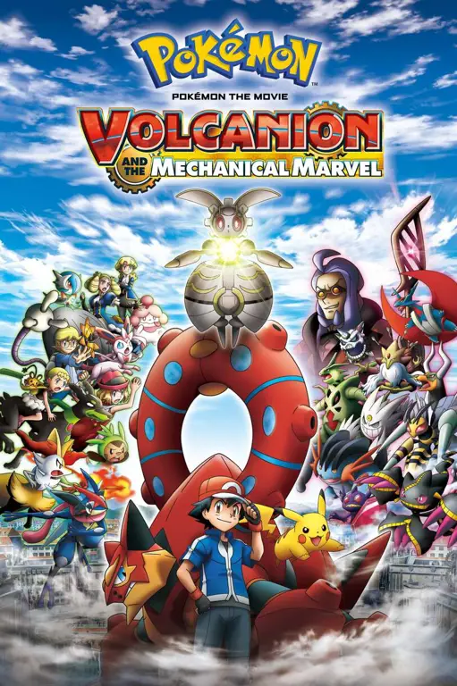 Poster film Pokemon berbagai judul