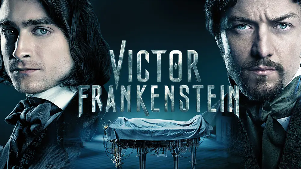 Poster film Victor Frankenstein berbagai versi