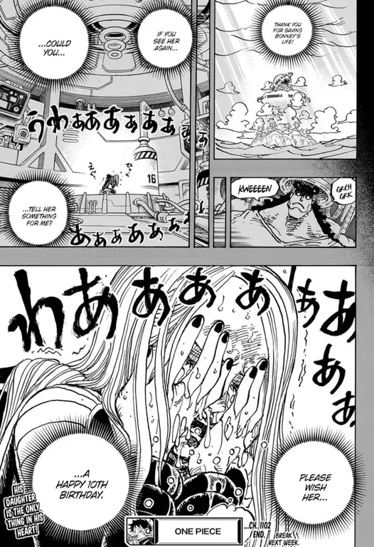 Reaksi Penggemar terhadap One Piece Chapter 1102