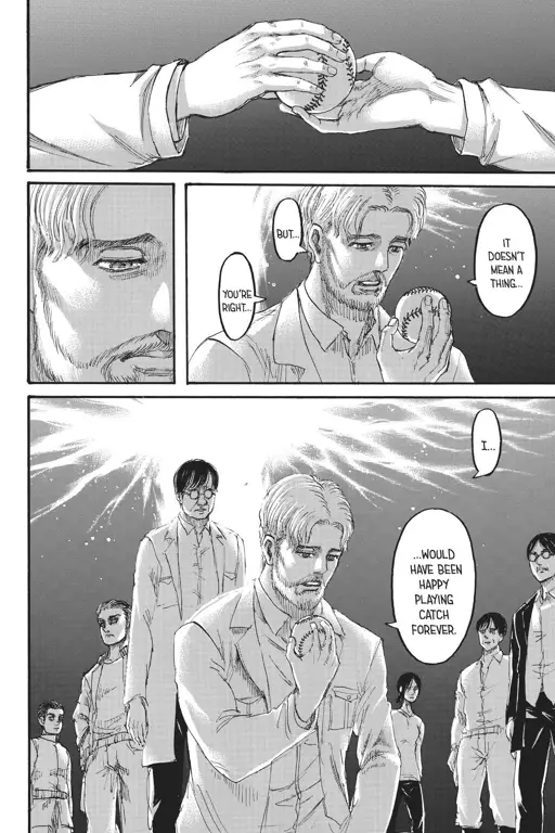 Gambar reaksi penggemar terhadap Attack on Titan Chapter 137