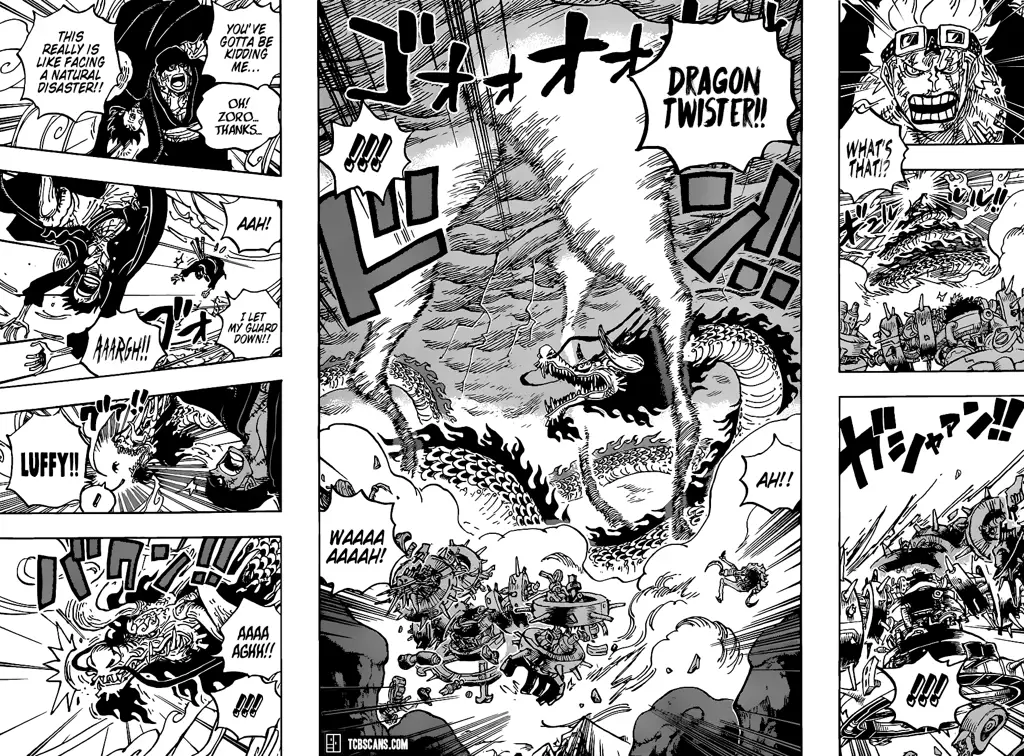 Reaksi penggemar terhadap One Piece 1003 Mangaku