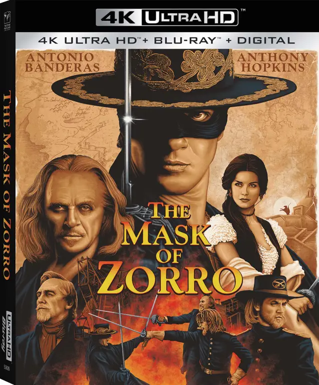 Sampul DVD Koleksi Zorro