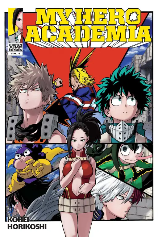 Sampul Manga My Hero Academia