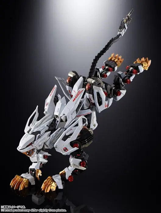 Evolusi desain Liger Zero sepanjang seri Zoids