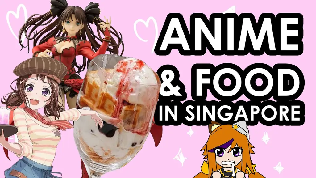 Pengalaman berbelanja anime di Singapura, dengan berbagai macam pilihan barang.