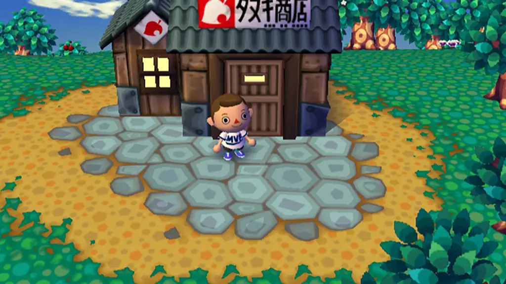 Gambar warga kota di Animal Crossing City Folk