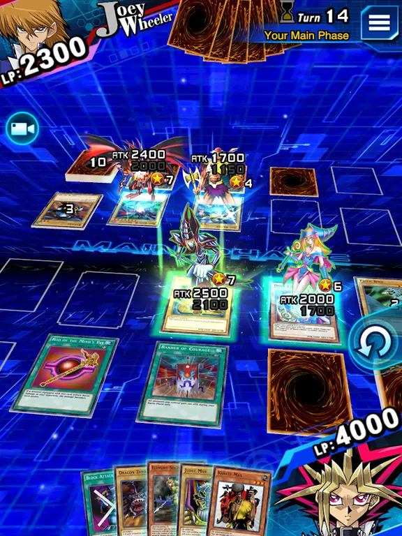 Gambar gameplay Yu-Gi-Oh! Duel Monsters online