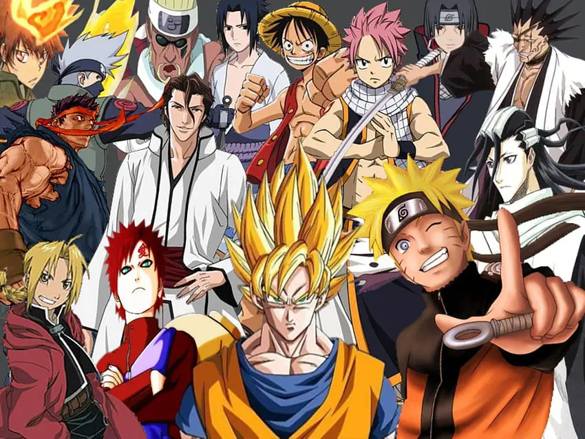 Bersama Teman Menonton Anime Gambar penggemar anime yang bahagia menonton anime bersama