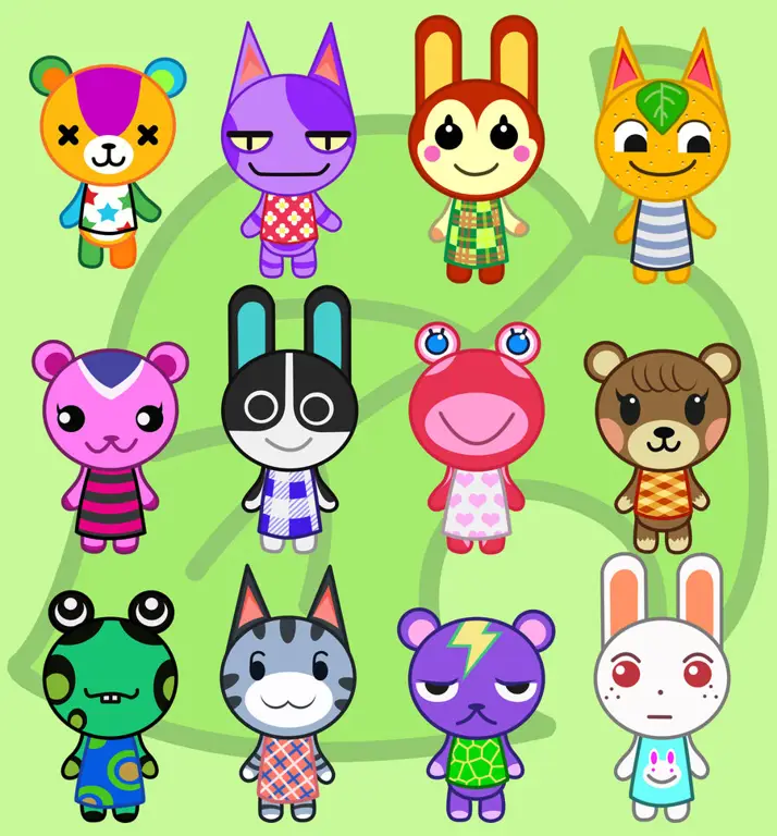 Karakter-karakter di Animal Crossing New Leaf