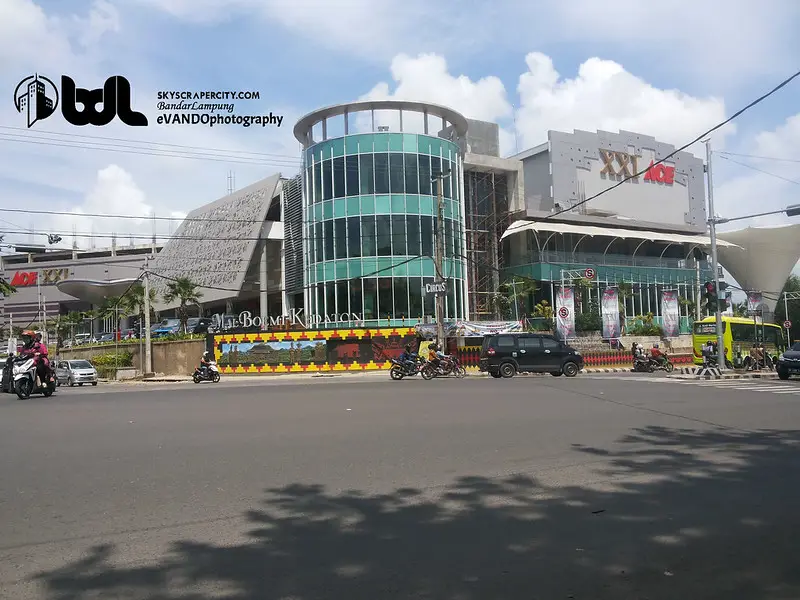 Suasana di dalam bioskop Bandar Lampung