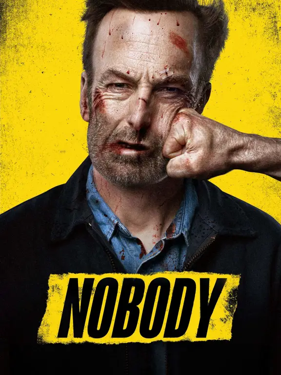 Bob Odenkirk sebagai Hutch Mansell dalam film Nobody