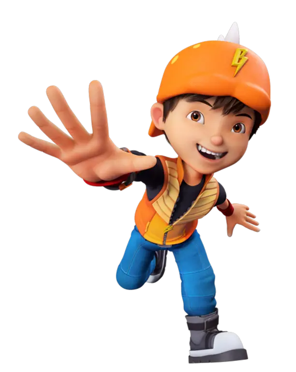 Gambar karakter-karakter Boboiboy