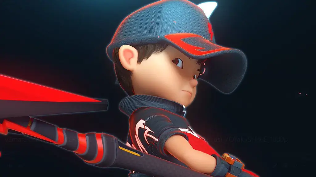 Gambar Boboiboy Halilintar anime dengan resolusi tinggi