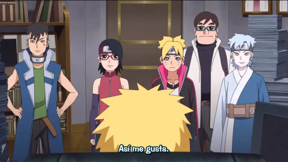 Gambar cuplikan Boruto episode 233