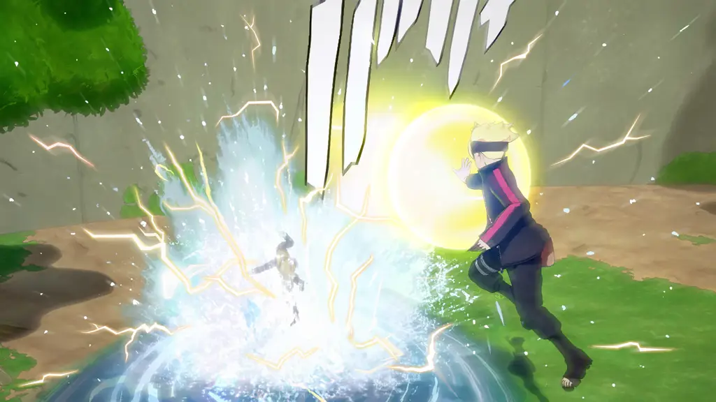Boruto berlatih menjadi shinobi Adegan latihan Boruto