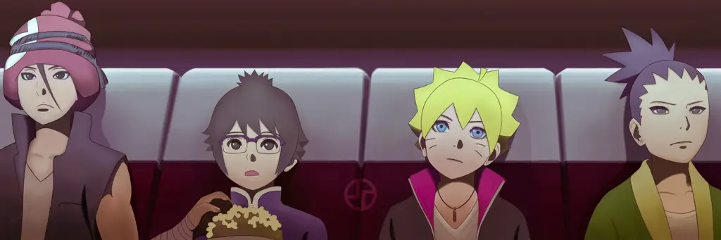 Boruto bersama kawan-kawannya Gambar Boruto dan teman-temannya