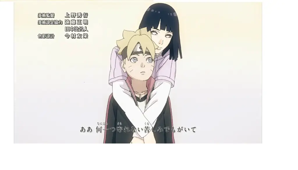 Adegan aksi Boruto Uzumaki yang menegangkan