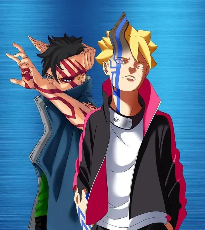 Gambar Boruto dan Kawaki