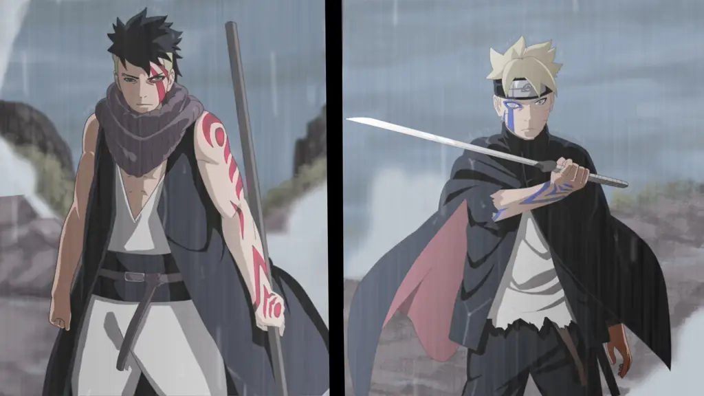 Gambar Boruto dan Kawaki