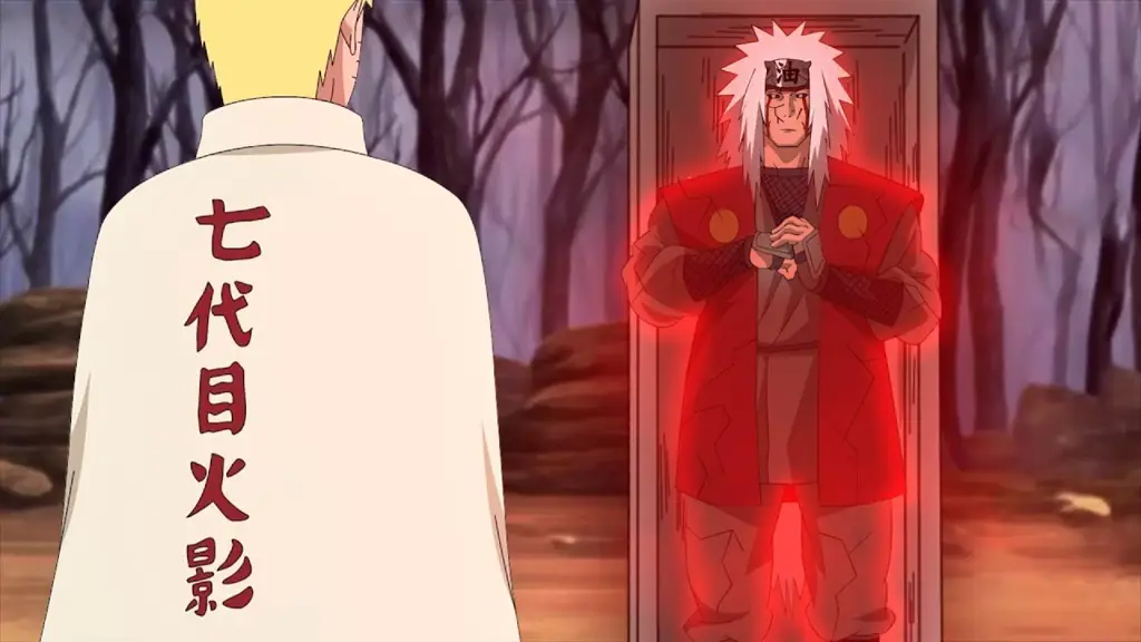 Gambar Boruto dan Naruto saat muda