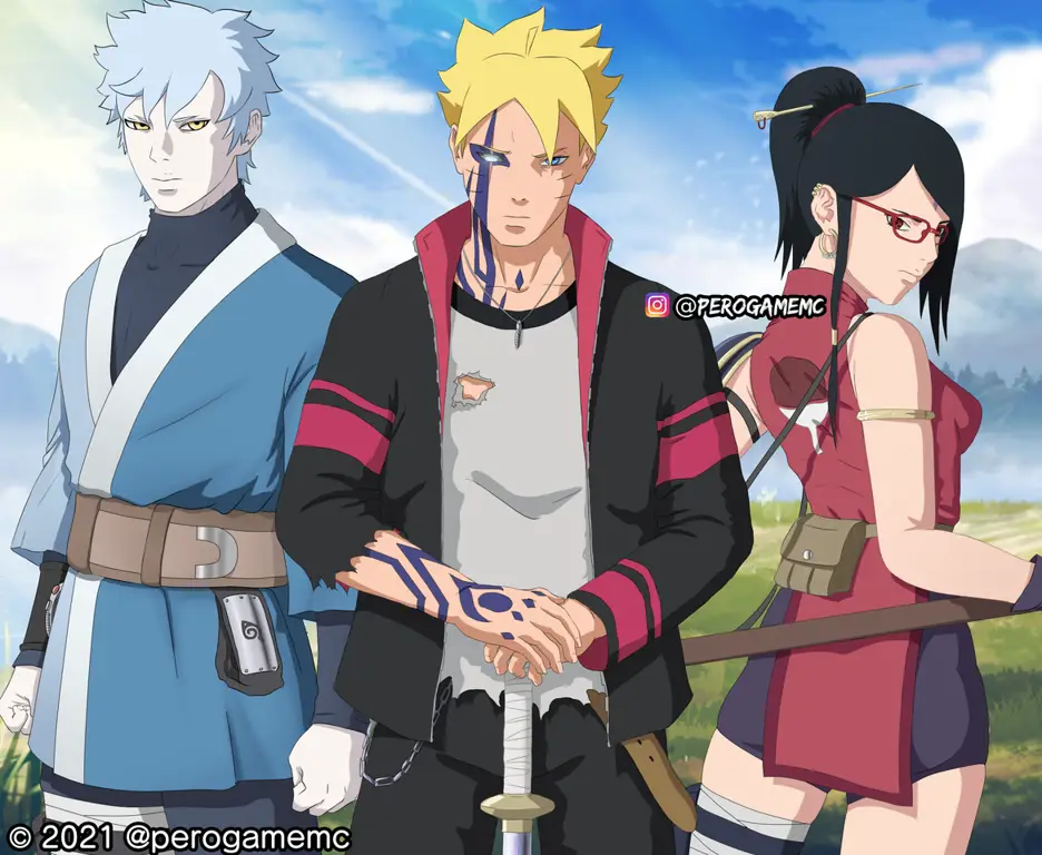 Boruto, Kawaki dan Tim 7