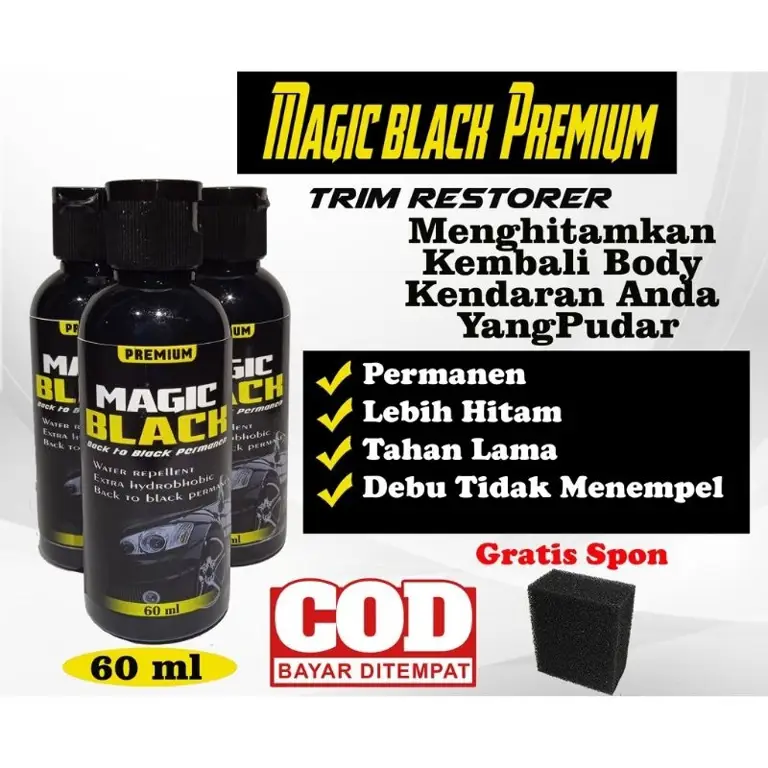 Botol oli Magic Power Hitam