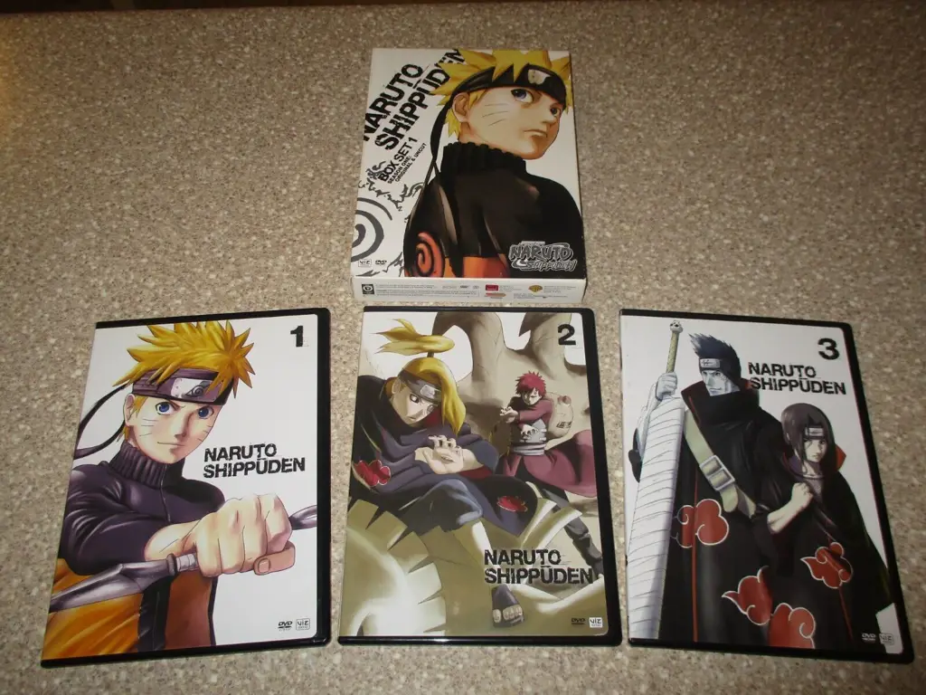 Gambar boxset DVD Naruto Shippuden