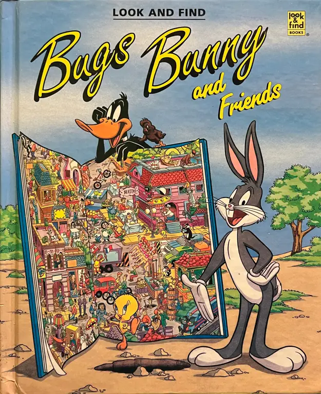 Gambar Bugs Bunny dan teman-temannya