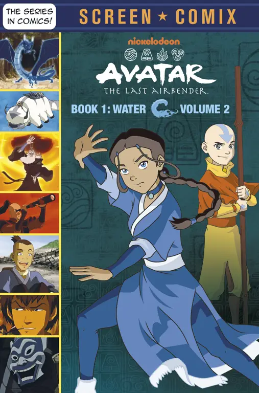 Gambar sampul Buku Satu: Air dari serial Avatar: The Last Airbender