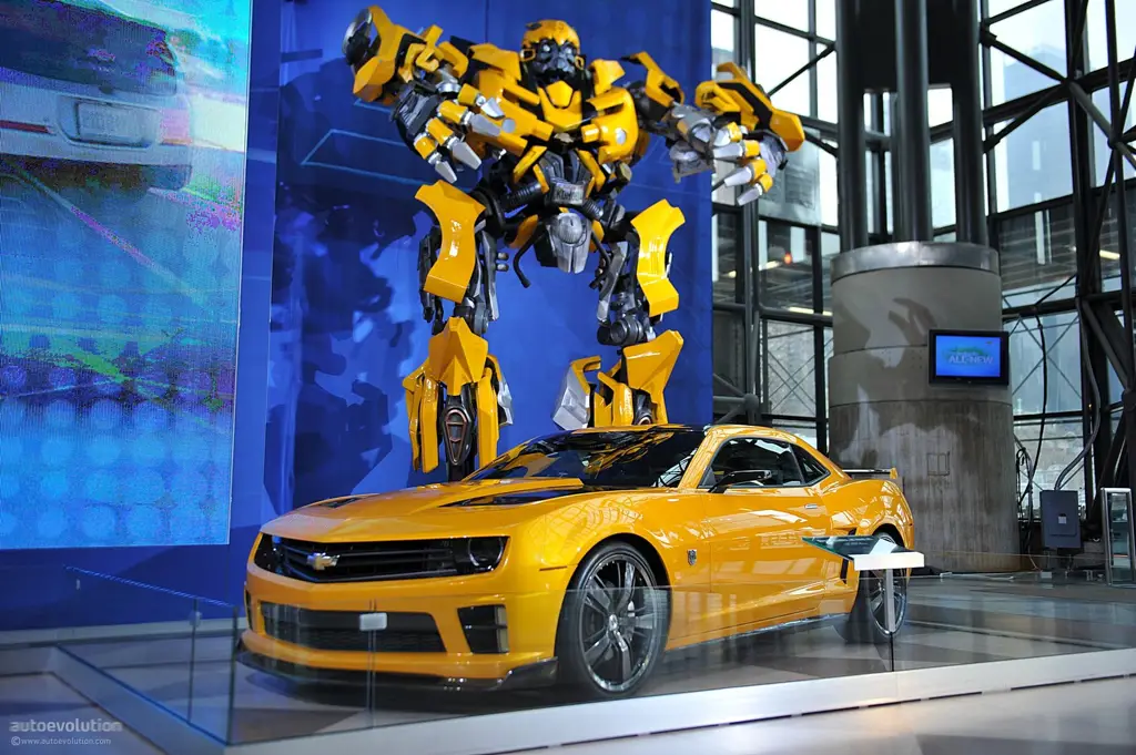 Gambar Bumblebee, salah satu karakter Transformers