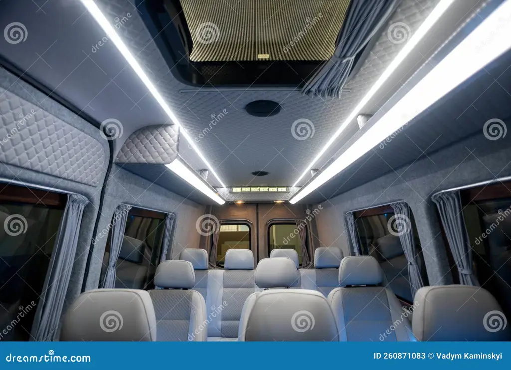 Gambar interior bus yang nyaman