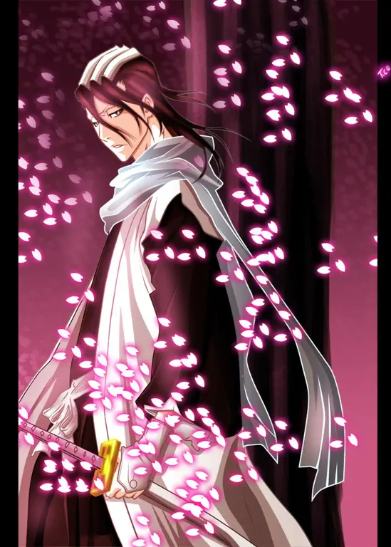 Gambar Byakuya Kuchiki dari Bleach