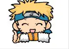 Tutorial menggambar Naruto kecil bergaya Gomunime