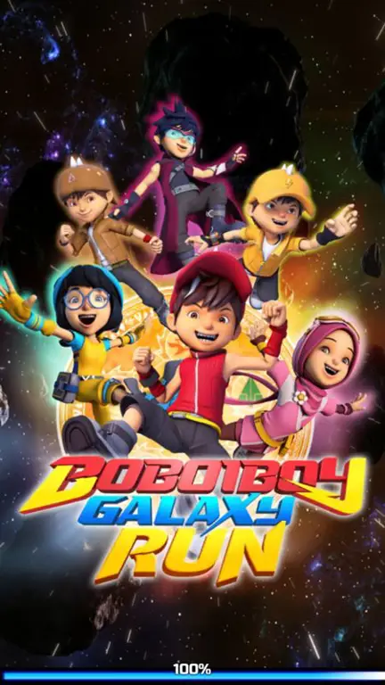 Tangkapan layar situs web resmi Boboiboy