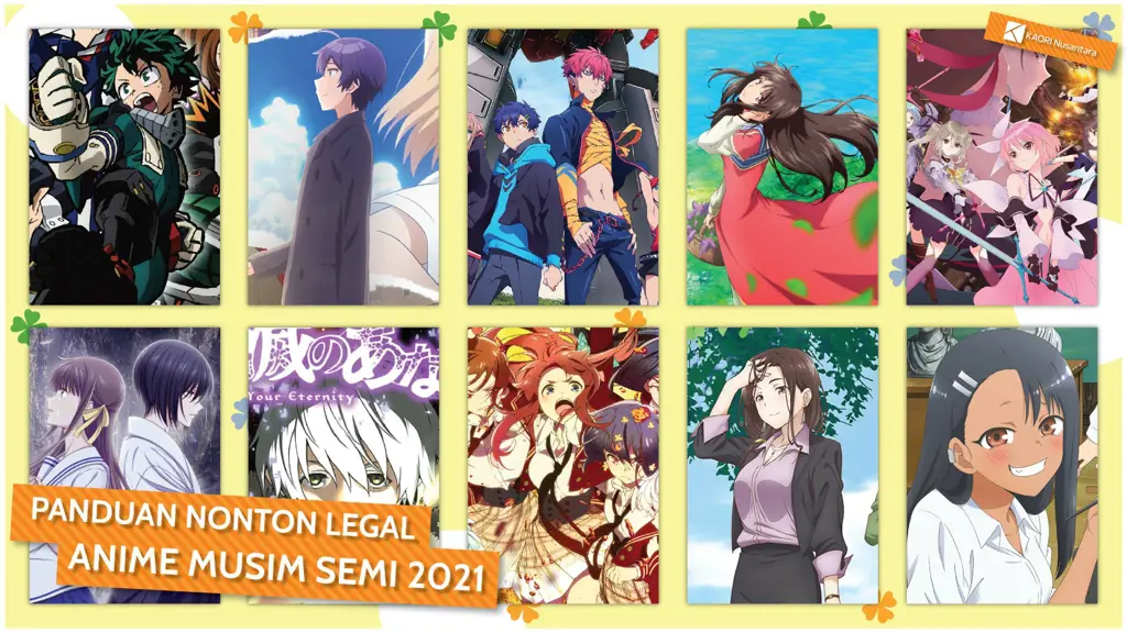 Streaming anime secara legal