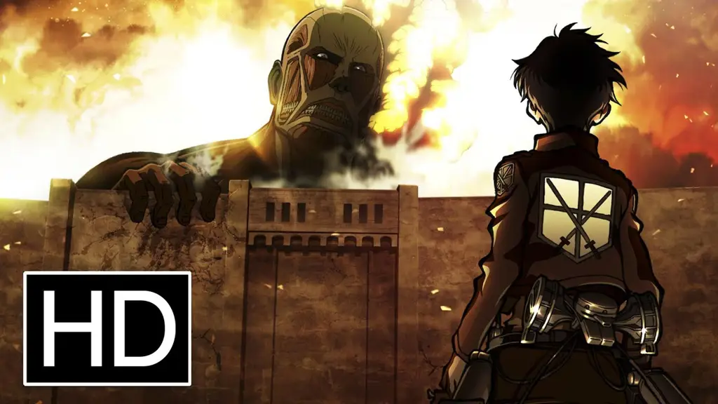 Layanan streaming resmi Attack on Titan