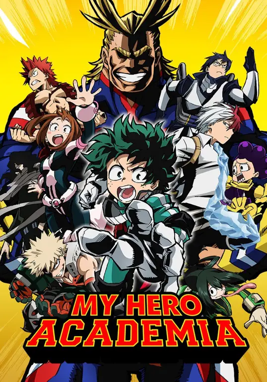 Menonton My Hero Academia secara online