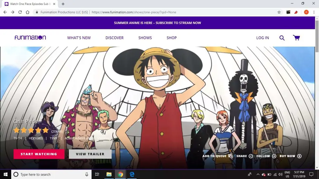 Nonton One Piece Online