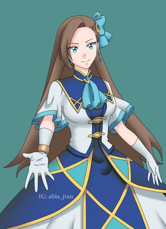 Ilustrasi Catarina Claes dari anime My Next Life as a Villainess