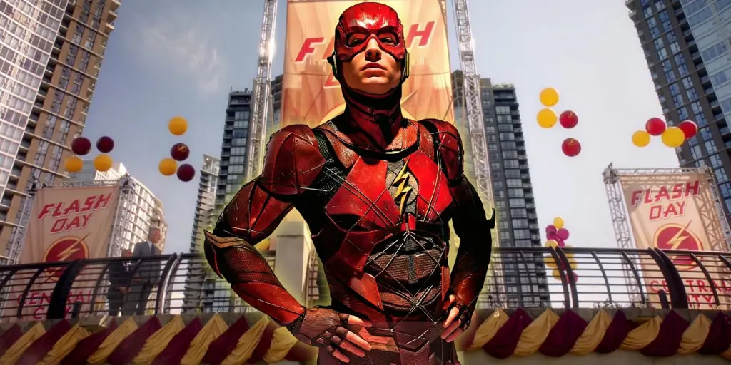 Gambar Central City dalam serial animasi The Flash