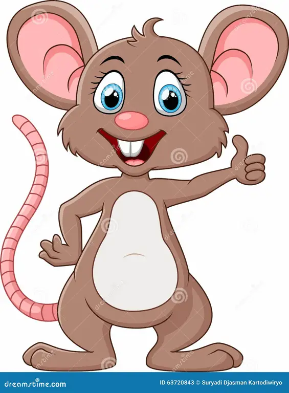 Gambar Chi, tikus kecil yang lucu dan menggemaskan