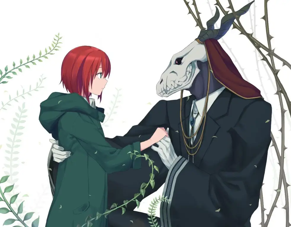 Chise dan Elias, tokoh utama The Ancient Magus' Bride