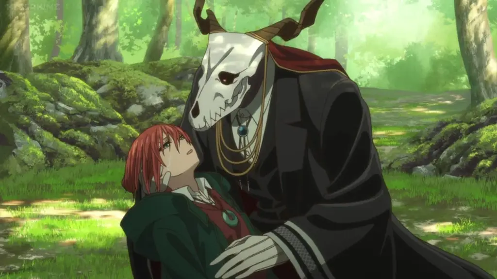 Chise dan Elias dari The Ancient Magus' Bride