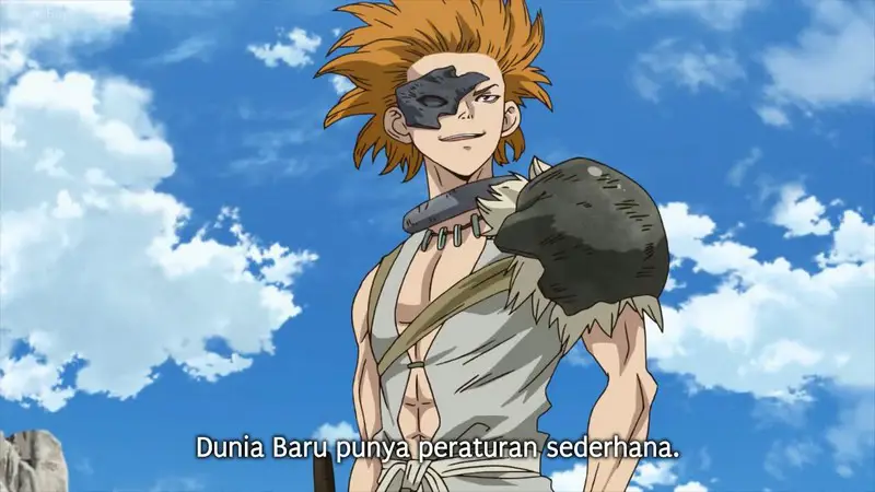 Gambar Chrome dari Dr. Stone Season 2