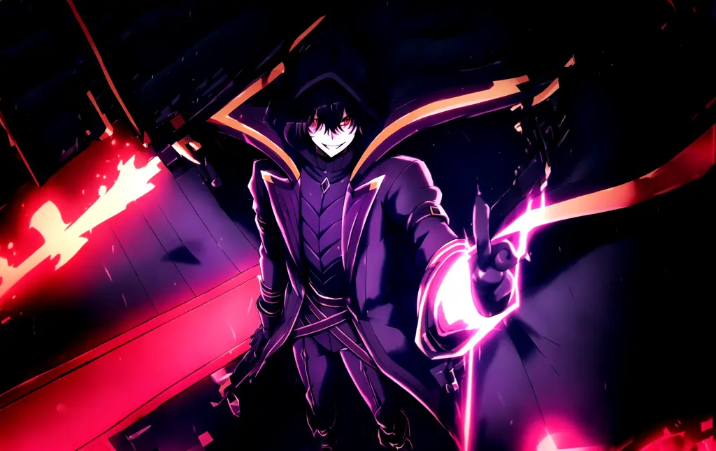 Cid Kagenou dan Shadow Garden dalam aksi Gambar Cid Kagenou dan Shadow Garden