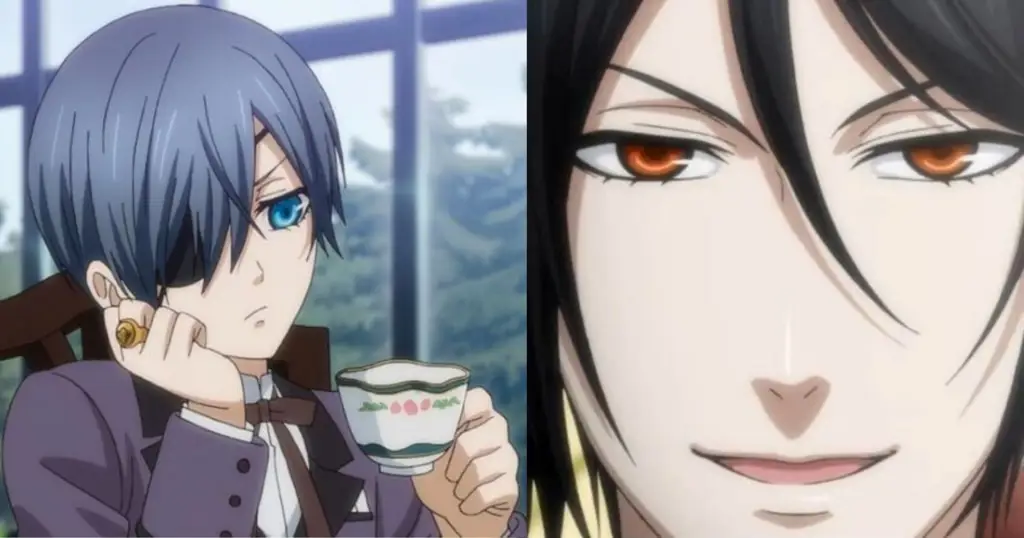 Gambar Ciel Phantomhive dan Sebastian Michaelis