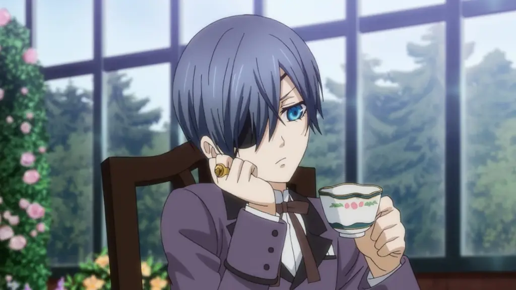 Gambar Ciel Phantomhive dari anime Black Butler