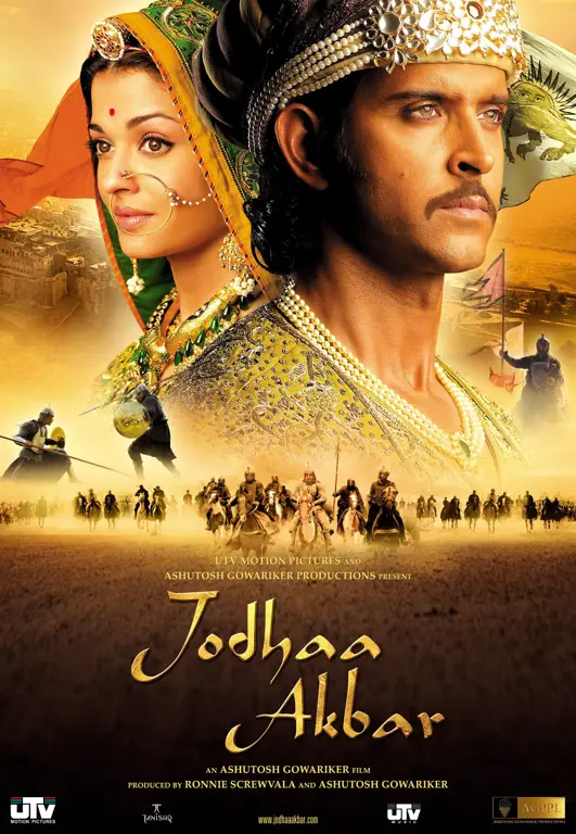 Adegan romantis Jodha dan Akbar